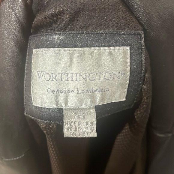 Vintage Worthington Leather Blazer - Picture 11 of 12